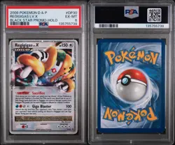2008 Pokemon Diamond & Pearl Black Star Promo Holo Card DP30 Regigigas LV.X Psa - Image 3