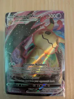 Mimikyu VMAX ULTRA RARE card 69/172 SWSH Brilliant Stars 2022 Pokemon NM - Image 1