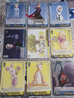 Large Lot Of Disney Weiss Schwarz DISNEY100 cards In Protective Sleeves - Image 3