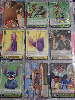 Large Lot Of Disney Weiss Schwarz DISNEY100 cards In Protective Sleeves - Image 5