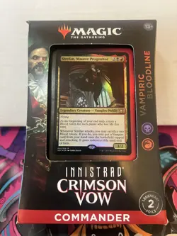{In Box} MTG CRIMSON VOW VAMPIRIC BLOODLINE COMMANDER DECK - Image 2