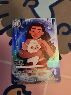 Moana Curious Explorer 242/204 Disney Lorcana Enchanted Iconic - Image 1