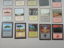 MTG Basic Land Lot X177 Vintage Beta Revised Unlimited Ice Age Mirage Saga ++ - Image 4