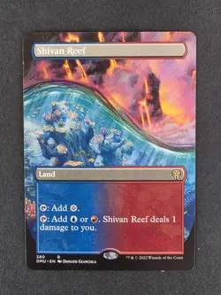 Shivan Reef (Borderless) Dominaria United Regular - Image 1