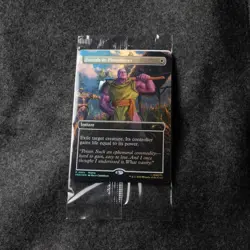 MTG THANOS LAS VEGAS PROMO SWORDS TO PLOWSHARES IN HAND - Image 1