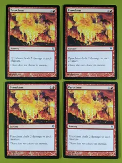 Pyroclasm x4 Sorin vs. Tibalt 4x Playset Magic the Gathering MTG - Image 1