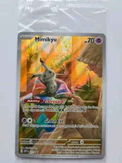 Pokemon TCG Mimikyu Scarlet & Violet Paldea Evolved SVP075 Promo Factory Sealed - Image 1