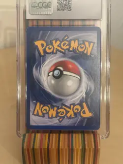 1999 Alakazam Pokemon Base Set 2 1/130 Unlimited Holo Rare CGC 7 * SWIRL - Image 5