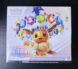 Pokemon Prismatic Evolutions Elite Trainer Box - ETB - New Factory Sealed - Image 1