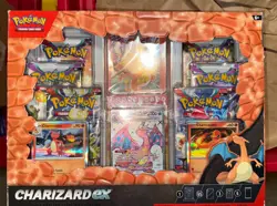 Pokemon TCG: Charizard ex Premium Collection Box - 6 Packs 820650873232 - Image 1