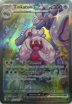 Tinkaton ex 262/193 Special Illustration Rare Paldea Evolved Pokemon NM - Image 1