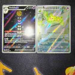 Pokemon EN White Flare/Black Bolt Gothitelle 211 & Reuniclus 212 Promo NM - Image 1