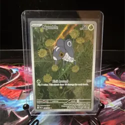 Pokemon TCG Nymble 096/094 Me02 Illustration Rare Holo 50 HP - Image 1