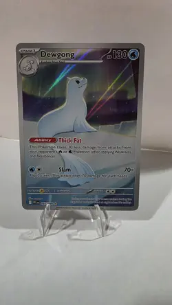 The Pokemon Company Dewgong 097/094 Paldean Fates Rare Reverse Holo English 130 - Image 1