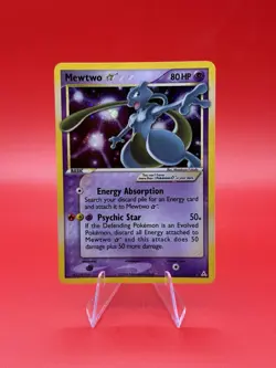 Mewtwo Gold Star EX Holon Phantoms 103/110- Pokemon ULTRA Rare - GORGEOUS! 🔥 - Image 1