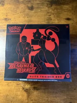 Pokemon TCG Destined Rivals Elite Trainer Box Sealed - Image 1