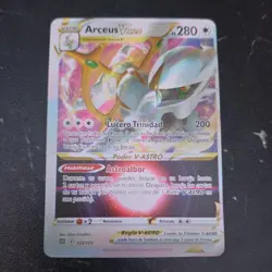 Pokemon TCG Arceus VSTAR Ultra Rare 123/172 Brilliant Stars Spanish - Image 1
