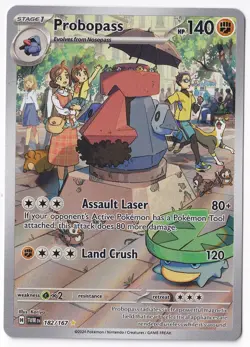 Probopass 182/167 Illustration Rare Twilight Masquerade Pokemon Holo Near Mint - Image 1