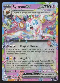 Sylveon ex 086/191 Double Rare Surging Sparks Pokemon Near Mint - Image 1