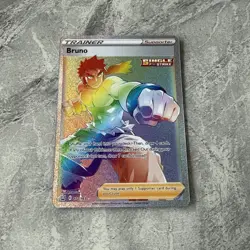 Pokemon TCG Bruno 172/163 Full Art Trainer Battle Styles Pack Fresh Secret Rare - Image 1