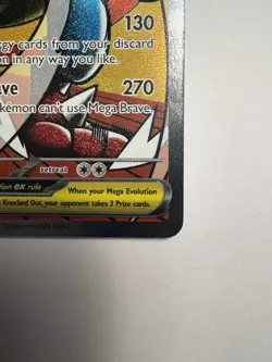 Pokemon TCG Mega Lucario EX MEP 033 Black Star Promo NM/Mint - Image 3