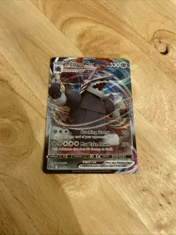 Pokemon TCG Aggron Vmax 097/172 SWSH09: Brilliant Stars Ultra Rare Near Mint - Image 2