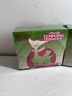Pokemon Temporal Forces Elite Trainer Box ETB (Iron Leaves) NEW SEALED Lot Of 2 - Image 2