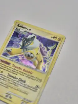 2007 Pokemon Cracked Ice Holo Diamond & Pearl Secret Wonders Raikou #16/132 - Image 3