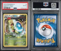 PSA 4 VG-EX Sceptile Primal Clash Full Art Holo XY 2015 Pokemon 9/160 - Image 3