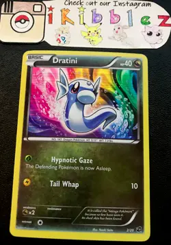 Dratini 2/20 NM Cosmic Holo Rare Dragons Vault Pokemon. Free Tracked Shipping! - Image 1