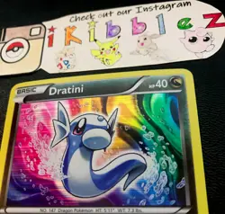 Dratini 2/20 NM Cosmic Holo Rare Dragons Vault Pokemon. Free Tracked Shipping! - Image 2