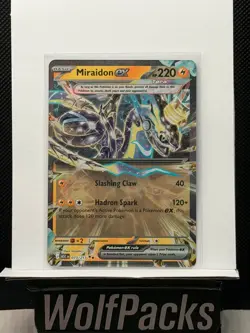2026 Pokemon Ascended Heroes - Miraidon ex 073/217 Double Rare Holo - Image 1