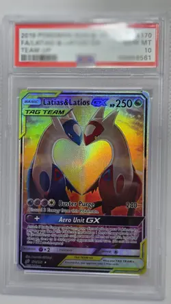 2019 Pokemon Latias & Latios GX 170/181 Alt Art Team Up PSA 10 GEM MINT 🔥 Mint - Image 4