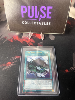 Fire King Island - RA03-EN059 - Quarter Century Secret Rare NM 1st Ed #Yugioh - Image 2