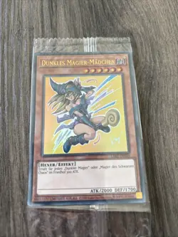 Dunkles Magier-Madchen Limitierte Auflage LART-DE035 Ultra Rare DE YUGIOH Sealed - Image 1