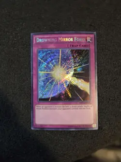 1X NM Drowning Mirror Force - SHVI-EN075 - Secret Rare 1st Edition yugioh - Image 1