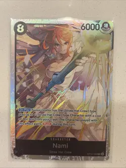 Nami (OP15-086) OP15-086 SR Adventure on Kami's Island Foil Near Mint - Image 1