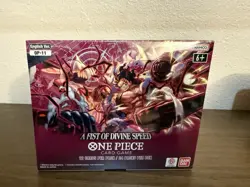 One Piece OP-11 Fist of Divine Speed Booster Box SEALED English New - Image 1