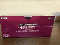 One Piece OP-11 Fist of Divine Speed Booster Box SEALED English New - Image 2