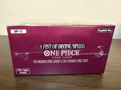 One Piece OP-11 Fist of Divine Speed Booster Box SEALED English New - Image 5