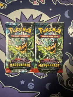 Pokemon TCG: Scarlet and Violet Twilight Masquerade Booster Packs X2 - Image 1