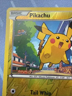 Pikachu REVERSE HOLO 20/108 XY Roaring Skies 2015 Pokemon - Image 3