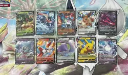Lot Of 10 Pokemon Ultra Rare TCG V Cards D - Image 1
