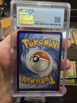 CGC 8.5 Pikachu Black Star Promo 2017 Pokemon Shining Legends Pin Coll. SM76 - Image 2