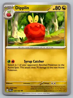 Pokemon TCG SV06: Twilight Masquerade Dipplin 127/167 - Image 1