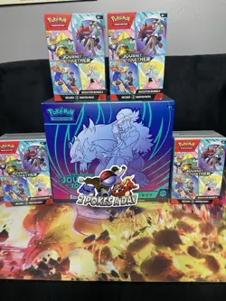 Pokemon TCG Journey Together ETB and Booster Bundle - Image 1