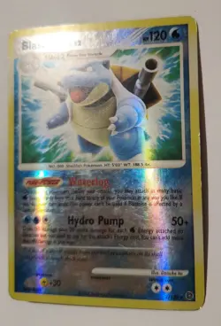 Pokemon TCG Blastoise Secret Wonders 2/132 Reverse Holo Rare 120 HP - Image 3