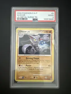 Pokemon TCG - Gliscor 5/146 Legends Awakened - PSA 2 GOOD LOW POP - Image 1