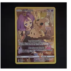 Nintendo Pokemon TCG Mimikyu 245/236 Cosmic Eclipse Secret Rare Holo Full Art - Image 1