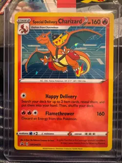 Special Delivery Charizard Cosmos Holo Black Star Promo Pokemon TCG NM - Image 1